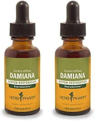 HERB PHARM - Herb Pharm Damiana Extract 1 Fl.Oz. 2 Pack - The Red Vitamin MX - Suplementos Alimenticios - {{ shop.shopifyCountryName }}