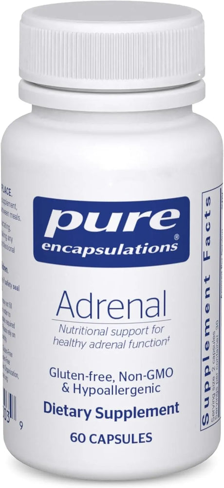 PURE ENCAPSULATIONS - Pure Encapsulations Adrenal 60 Capsulas - The Red Vitamin MX - Suplementos Alimenticios - {{ shop.shopifyCountryName }}