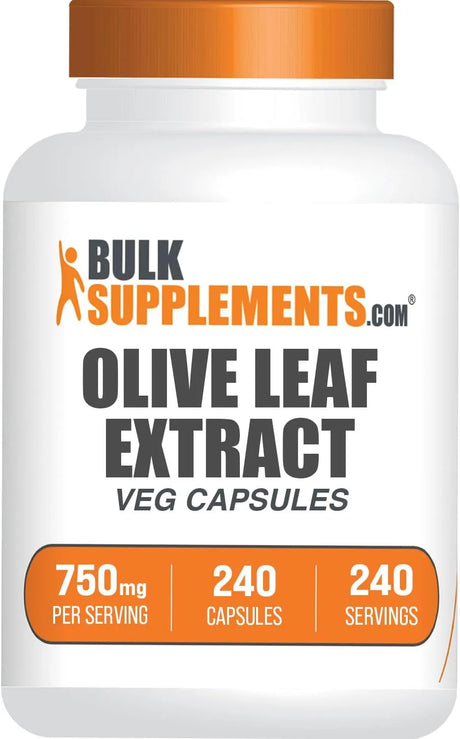 BULK SUPPLEMENTS - Bulk Supplements Olive Leaf Extract 750Mg. 240 Capsulas - The Red Vitamin MX - Suplementos Alimenticios - {{ shop.shopifyCountryName }}