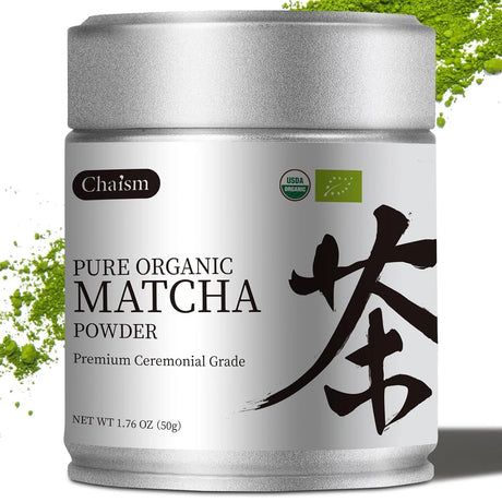 CHAISM - Chaism Ceremonial Grade Matcha Green Tea Powder 50Gr. - The Red Vitamin MX - Suplementos Alimenticios - {{ shop.shopifyCountryName }}