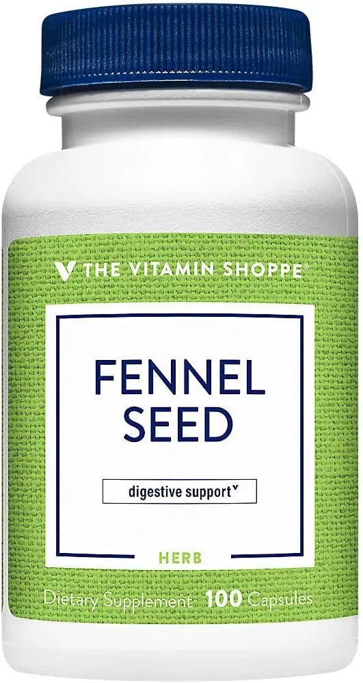 THE VITAMIN SHOPPE - The Vitamin Shoppe Fennel Seed 480Mg. 100 Capsulas - The Red Vitamin MX - Suplementos Alimenticios - {{ shop.shopifyCountryName }}