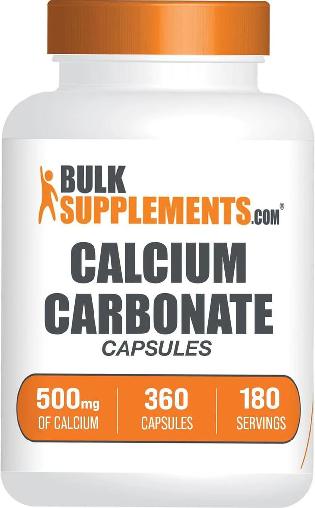 BULK SUPPLEMENTS - Bulk Supplements Calcium Carbonate 500Mg. 360 Capsulas - The Red Vitamin MX - Suplementos Alimenticios - {{ shop.shopifyCountryName }}