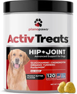 PLANOPAWS - Planopaws ActivTreats Hip and Joint Supplement Peanut Butter 120 Masticables - The Red Vitamin MX - Cuidado De Cadera Y Articulaciones Para Perros - {{ shop.shopifyCountryName }}