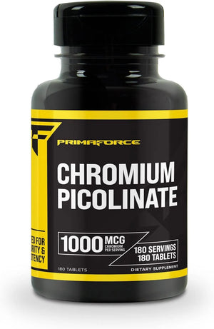 PRIMAFORCE - PrimaForce Chromium Picolinate 1000mcg 180 Tabletas - The Red Vitamin MX - Suplementos Alimenticios - {{ shop.shopifyCountryName }}