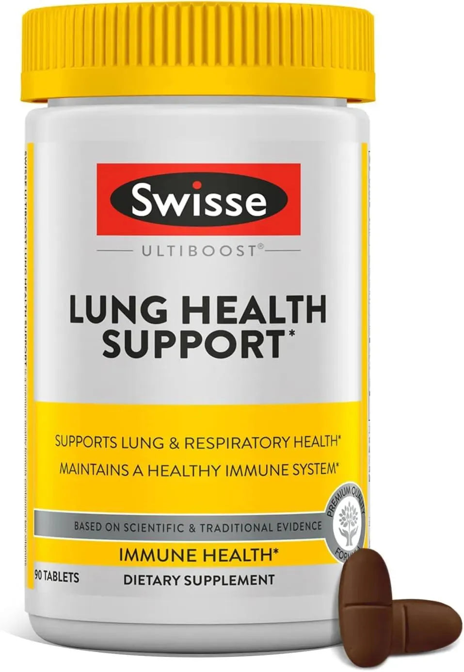 SWISSE - Swisse Mullein Lung Cleanse 90 Tabletas - The Red Vitamin MX - Suplementos Alimenticios - {{ shop.shopifyCountryName }}