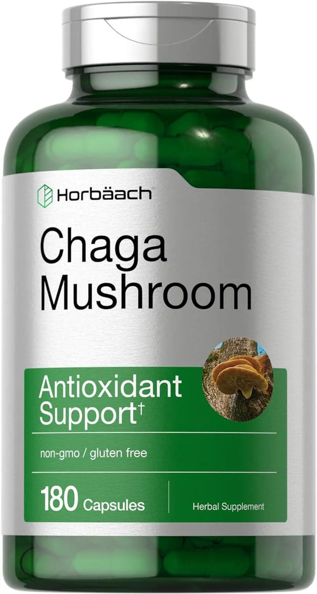 HORBAACH - Horbaach Chaga Mushroom 180 Capsulas - The Red Vitamin MX - Suplementos Alimenticios - {{ shop.shopifyCountryName }}