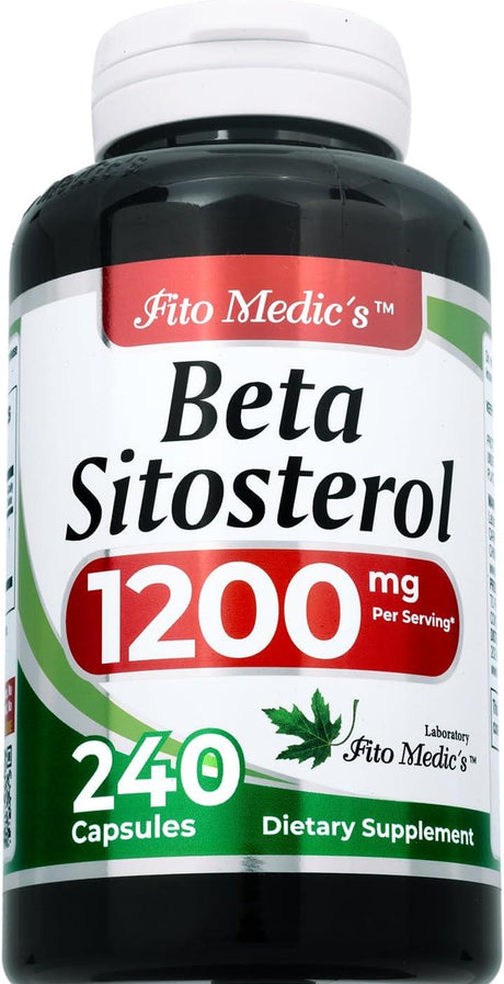 FITO MEDIC´S - FITO MEDIC'S Lab Beta Sitosterol Plant Sterols 1200Mg. 240 Capsulas - The Red Vitamin MX - Suplementos Alimenticios - {{ shop.shopifyCountryName }}