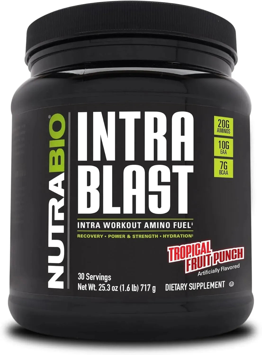 NUTRABIO - NutraBio Intra Blast BCAA EAA 30 Servicios Tropical Fruit Punch 717Gr. - The Red Vitamin MX - Suplementos Alimenticios - {{ shop.shopifyCountryName }}