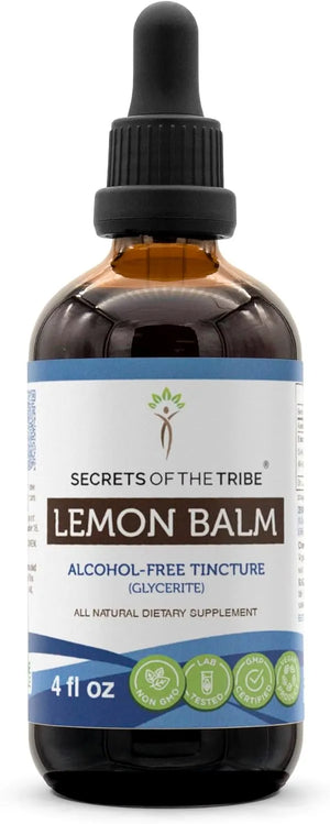 SECRETS OF THE TRIBE - Secrets of the Tribe Lemon Balm Tincture 4 Fl.Oz. - The Red Vitamin MX - Suplementos Alimenticios - {{ shop.shopifyCountryName }}