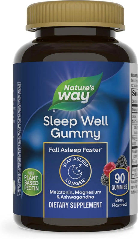 NATURE'S WAY - Nature’s Way Sleep Well Gummies 90 Gomitas - The Red Vitamin MX - Suplementos Alimenticios - {{ shop.shopifyCountryName }}