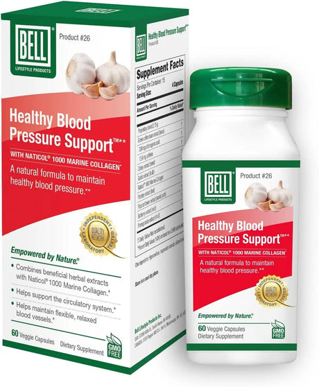 BELL - Bell Healthy Blood Pressure Support 60 Capsulas - The Red Vitamin MX - Suplementos Alimenticios - {{ shop.shopifyCountryName }}