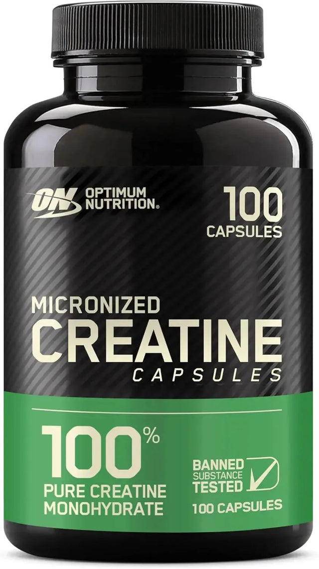 OPTIMUM NUTRITION - Optimum Nutrition Micronized Creatine Monohydrate 2500Mg. 100 Capsulas - The Red Vitamin MX - Suplementos Alimenticios - {{ shop.shopifyCountryName }}