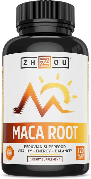 ZHOU - Zhou Maca Root 120 Capsulas - The Red Vitamin MX - Suplementos Alimenticios - {{ shop.shopifyCountryName }}