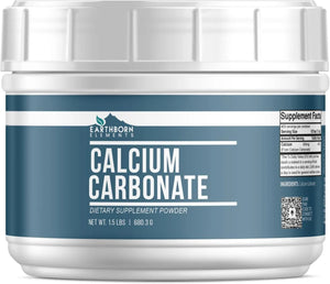 EARTHBORN ELEMENTS - Earthborn Elements Calcium Carbonate Powder 680.3Gr. - The Red Vitamin MX - Suplementos Alimenticios - {{ shop.shopifyCountryName }}