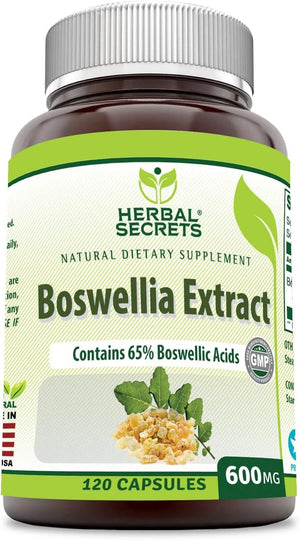 HERBAL SECRETS - Herbal Secrets Boswellia Serrata Extract 600Mg. 120 Capsulas - The Red Vitamin MX - Suplementos Alimenticios - {{ shop.shopifyCountryName }}