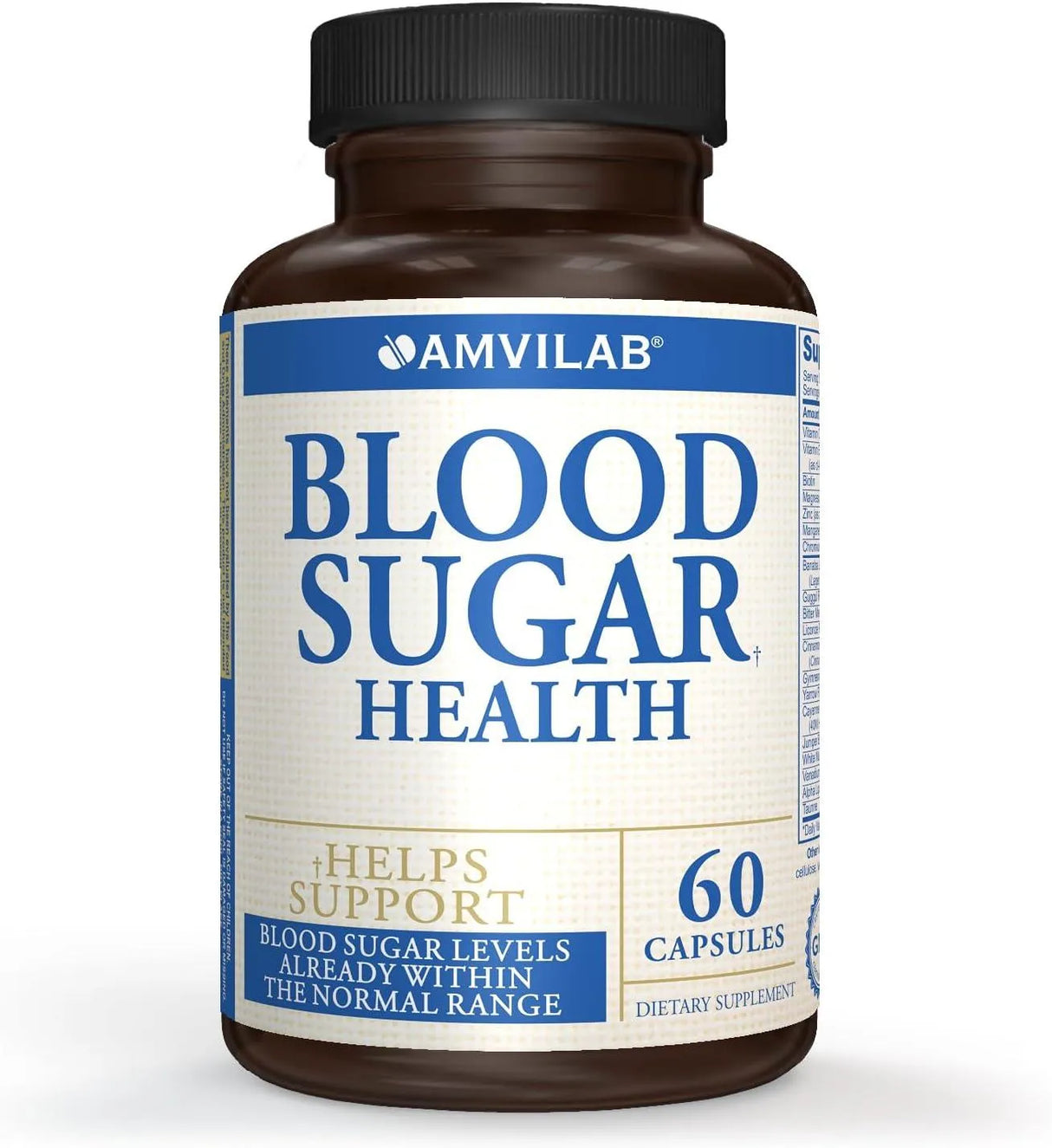 AMVILAB - AMVILAB Blood Sugar Health 60 Capsulas - The Red Vitamin MX - Suplementos Alimenticios - {{ shop.shopifyCountryName }}