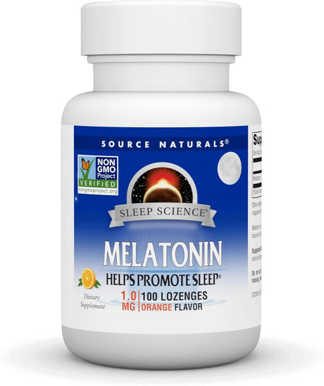 SOURCE NATURALS - Source Naturals Melatonin 1Mg. 100 Tabletas - The Red Vitamin MX - Suplementos Alimenticios - {{ shop.shopifyCountryName }}
