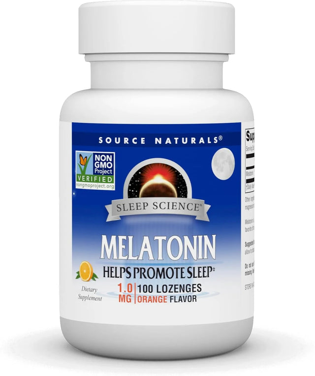 SOURCE NATURALS - Source Naturals Melatonin 1Mg. 100 Tabletas - The Red Vitamin MX - Suplementos Alimenticios - {{ shop.shopifyCountryName }}