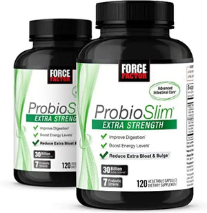 FORCE FACTOR - FORCE FACTOR ProbioSlim Extra Strength Probiotics 120 Capsulas 2 Pack - The Red Vitamin MX - Suplementos Alimenticios - {{ shop.shopifyCountryName }}