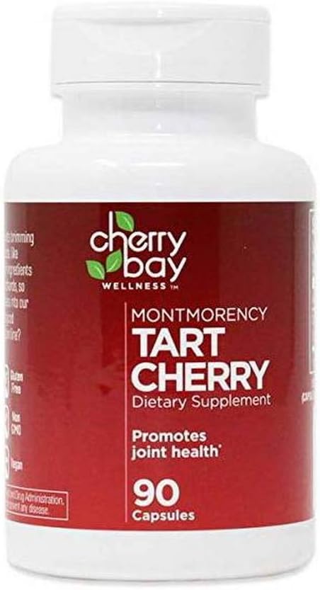 Cherry Bay Wellness Montmorency Tart Cherry 480Mg. 90 Capsulas