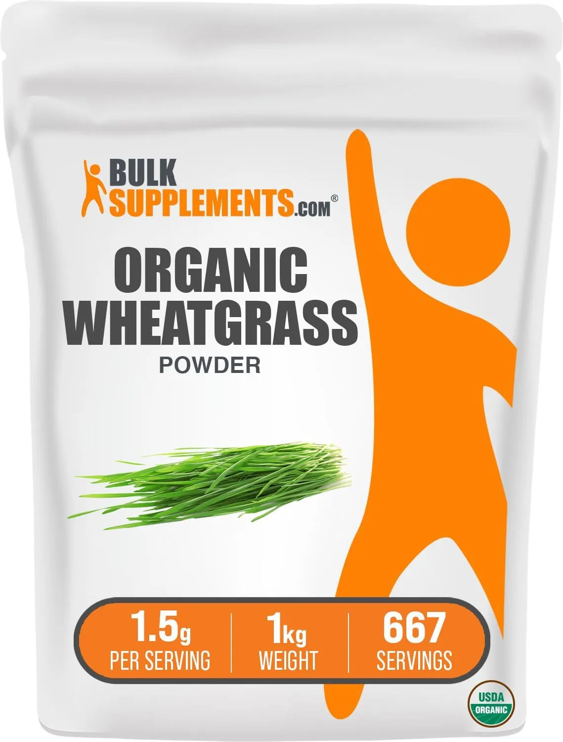 BULK SUPPLEMENTS - Bulk Supplements Organic Wheatgrass Powder 1 Kg. - The Red Vitamin MX - Suplementos Alimenticios - {{ shop.shopifyCountryName }}
