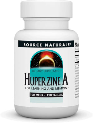 SOURCE NATURALS - Source Naturals Huperzine A 100mcg 120 Tabletas - The Red Vitamin MX - Suplementos Alimenticios - {{ shop.shopifyCountryName }}