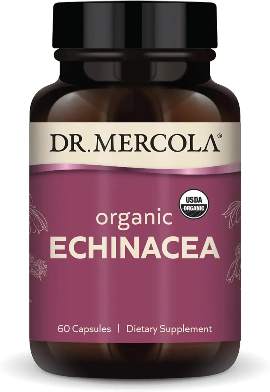 DR MERCOLA - Dr. Mercola Organic Echinacea 60 Capsulas - The Red Vitamin MX - Suplementos Alimenticios - {{ shop.shopifyCountryName }}