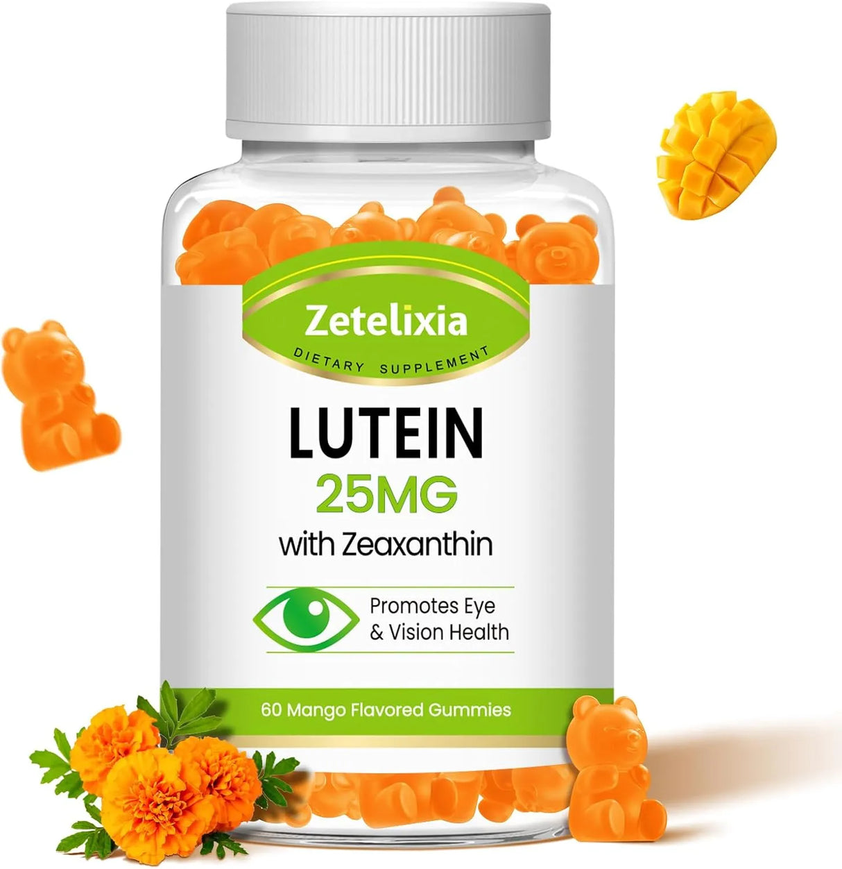 ZETELIXIA - Zetelixia Lutein Gummies 25Mg. 60 Gomitas - The Red Vitamin MX - Suplementos Alimenticios - {{ shop.shopifyCountryName }}