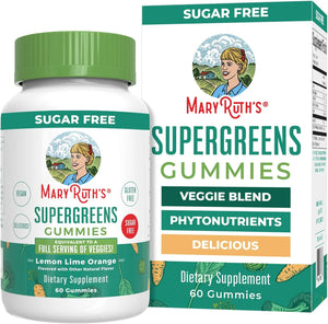 MARY RUTH ORGANICS - MaryRuth Organics Super Greens Gummies 60 Gomitas - The Red Vitamin MX - Suplementos Alimenticios - {{ shop.shopifyCountryName }}