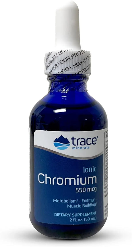 TRACE MINERALS - Trace Minerals Liquid Ionic Chromium 2 Fl.Oz. - The Red Vitamin MX - Suplementos Alimenticios - {{ shop.shopifyCountryName }}