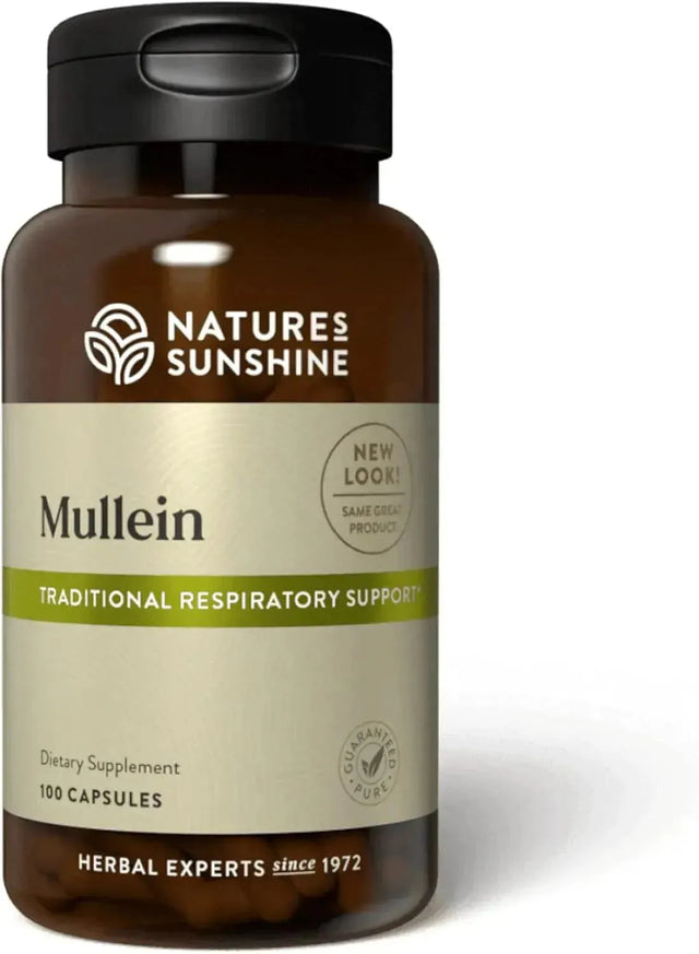 NATURES SUNSHINE - Nature's Sunshine Mullein 100 Capsulas - The Red Vitamin MX - Suplementos Alimenticios - {{ shop.shopifyCountryName }}