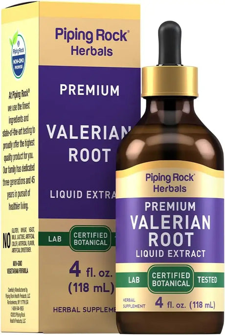 PIPING ROCK - Piping Rock Valerian Root Extract Liquid Drops 4 Fl.Oz. - The Red Vitamin MX - Suplementos Alimenticios - {{ shop.shopifyCountryName }}