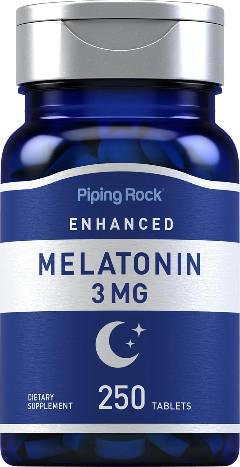 PIPING ROCK - Piping Rock Melatonin 3Mg. 250 Tabletas - The Red Vitamin MX - sup - {{ shop.shopifyCountryName }}