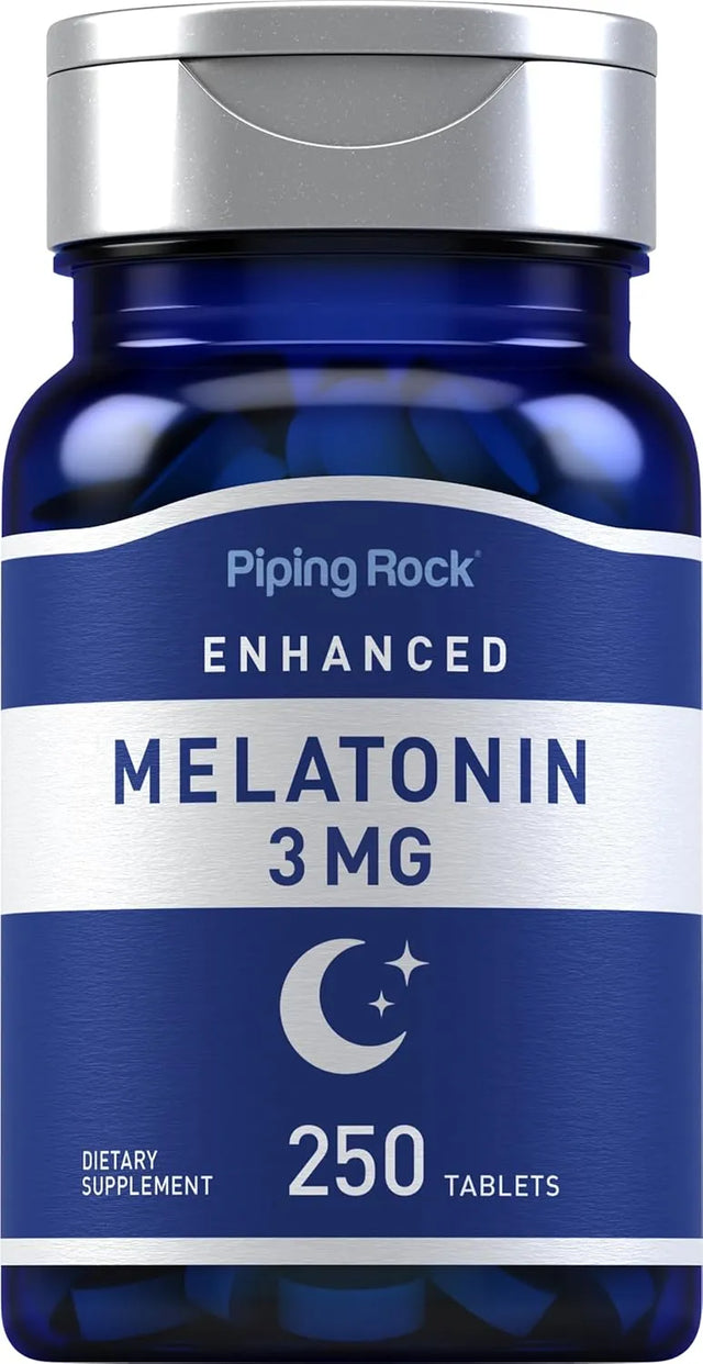 PIPING ROCK - Piping Rock Melatonin 3Mg. 250 Tabletas - The Red Vitamin MX - sup - {{ shop.shopifyCountryName }}