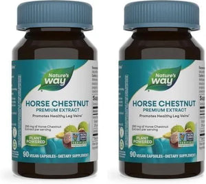 NATURE'S WAY - Nature's Way Standardized Horse Chestnut 250Mg. 90 Capsulas 2 Pack - The Red Vitamin MX - Suplementos Alimenticios - {{ shop.shopifyCountryName }}