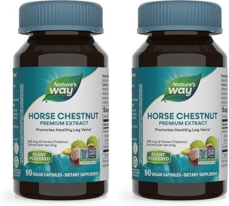 NATURE'S WAY - Nature's Way Standardized Horse Chestnut 250Mg. 90 Capsulas 2 Pack - The Red Vitamin MX - Suplementos Alimenticios - {{ shop.shopifyCountryName }}