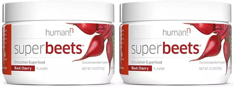 HUMANN - HumanN SuperBeets Beetroot Powder Black Cherry Flavor 150Gr. 2 Pack - The Red Vitamin MX - Suplementos Alimenticios - {{ shop.shopifyCountryName }}