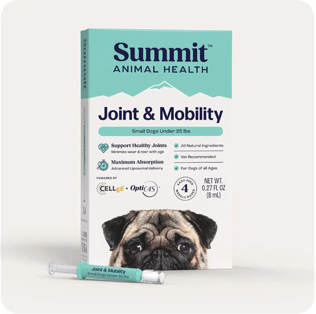 SUMMIT - Summit Canine Joint and Mobility Supplement for Small Dogs 8Ml. - The Red Vitamin MX - Cuidado De Cadera Y Articulaciones Para Perros - {{ shop.shopifyCountryName }}