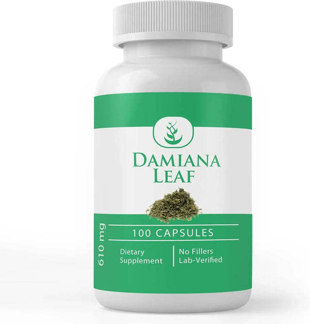 PURE ORIGINAL INGREDIENTS - Pure Original Ingredients Damiana Leaf 100 Capsulas - The Red Vitamin MX - Suplementos Alimenticios - {{ shop.shopifyCountryName }}