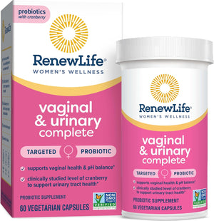 Renew Life Vaginal and Urinary Probiotic 60 Capsulas