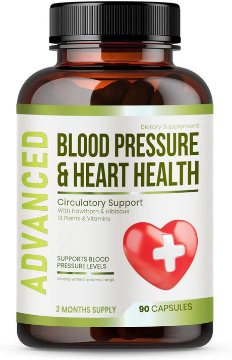 NUTRAPRO - NutraPro Heart Health Blood Pressure Support 90 Capsulas - The Red Vitamin MX - Suplementos Alimenticios - {{ shop.shopifyCountryName }}