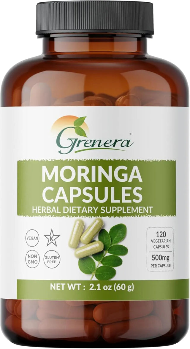 GRENERA - Grenera Moringa 500Mg. 120 Capsulas - The Red Vitamin MX - Suplementos Alimenticios - {{ shop.shopifyCountryName }}