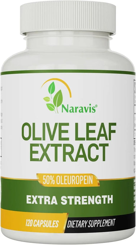 NARAVIS - Naravis Olive Leaf Extract 120 Capsulas - The Red Vitamin MX - Suplementos Alimenticios - {{ shop.shopifyCountryName }}