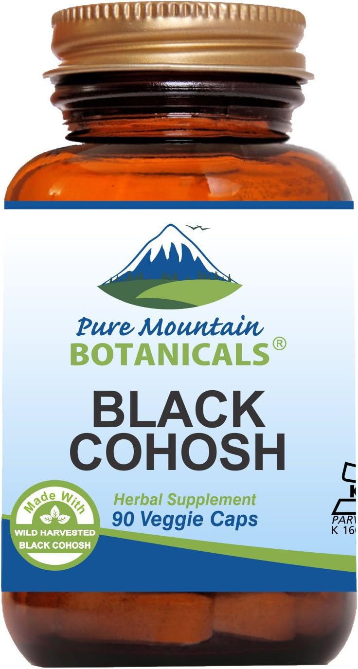 Pure Mountain Botanicals Black Cohosh 90 Capsulas