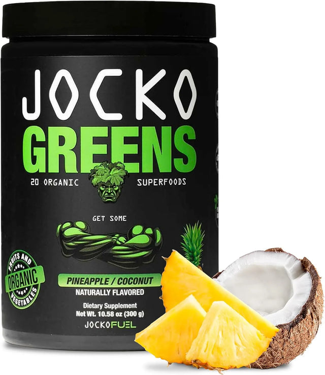 JOCKO FUEL - Jocko Fuel Daily Greens Powder 30 Servicios Coconut/Pineapple 300Gr. - The Red Vitamin MX - Suplementos Alimenticios - {{ shop.shopifyCountryName }}
