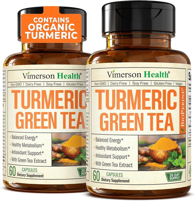 VIMERSON HEALTH - Vimerson Health Green Tea Extract 60 Capsulas 2 Pack - The Red Vitamin MX - Suplementos Alimenticios - {{ shop.shopifyCountryName }}