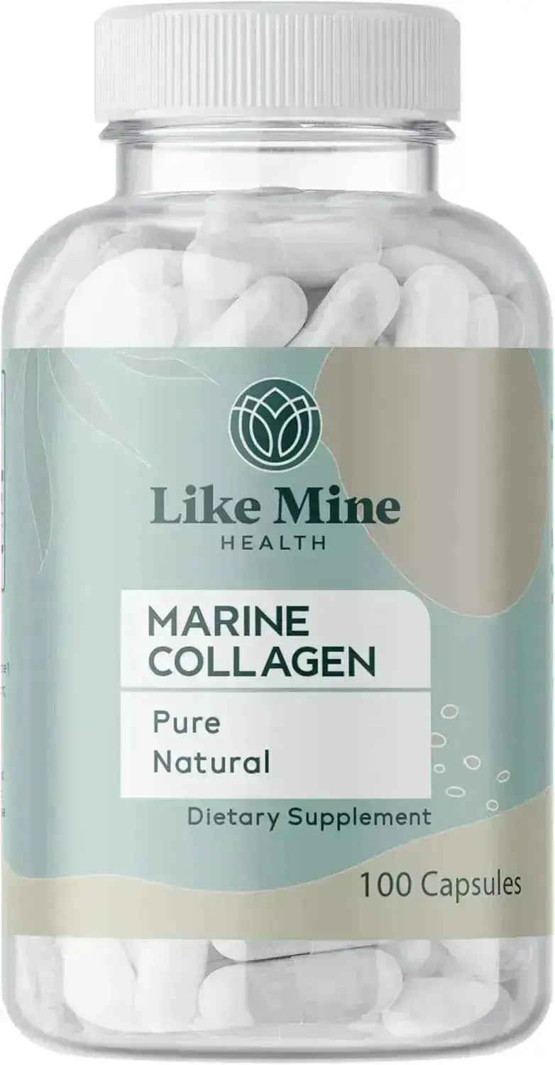 LIKE MINE - Like Mine Marine Collagen 100 Capsulas - The Red Vitamin MX - Suplementos Alimenticios - {{ shop.shopifyCountryName }}
