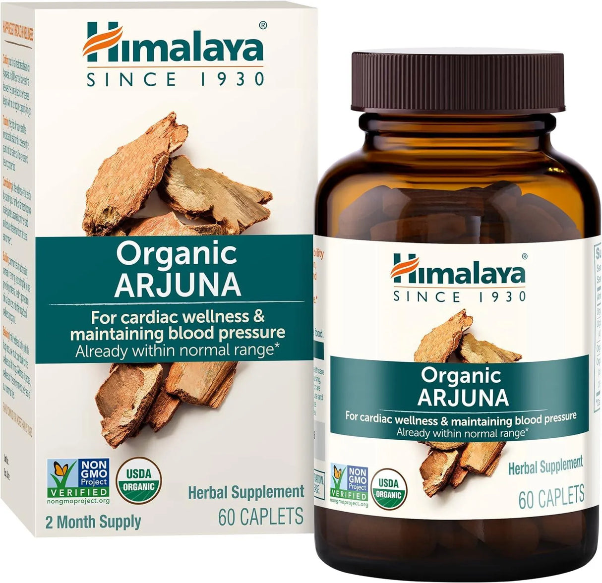 HIMALAYA - Himalaya Organic Arjuna for Cardiac Wellness and Blood Pressure Maintenance 60 Tabletas - The Red Vitamin MX - Suplementos Alimenticios - {{ shop.shopifyCountryName }}