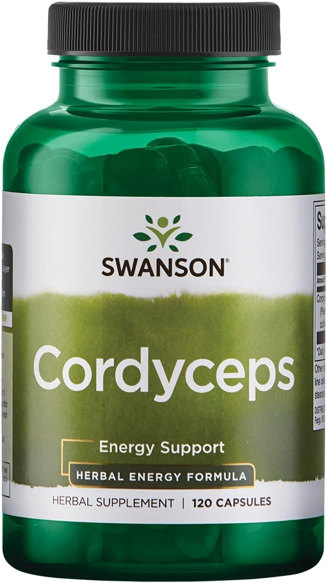 Swanson Cordyceps 600Mg. 120 Capsulas - The Red Vitamin MX - Suplementos Alimenticios - SWANSON