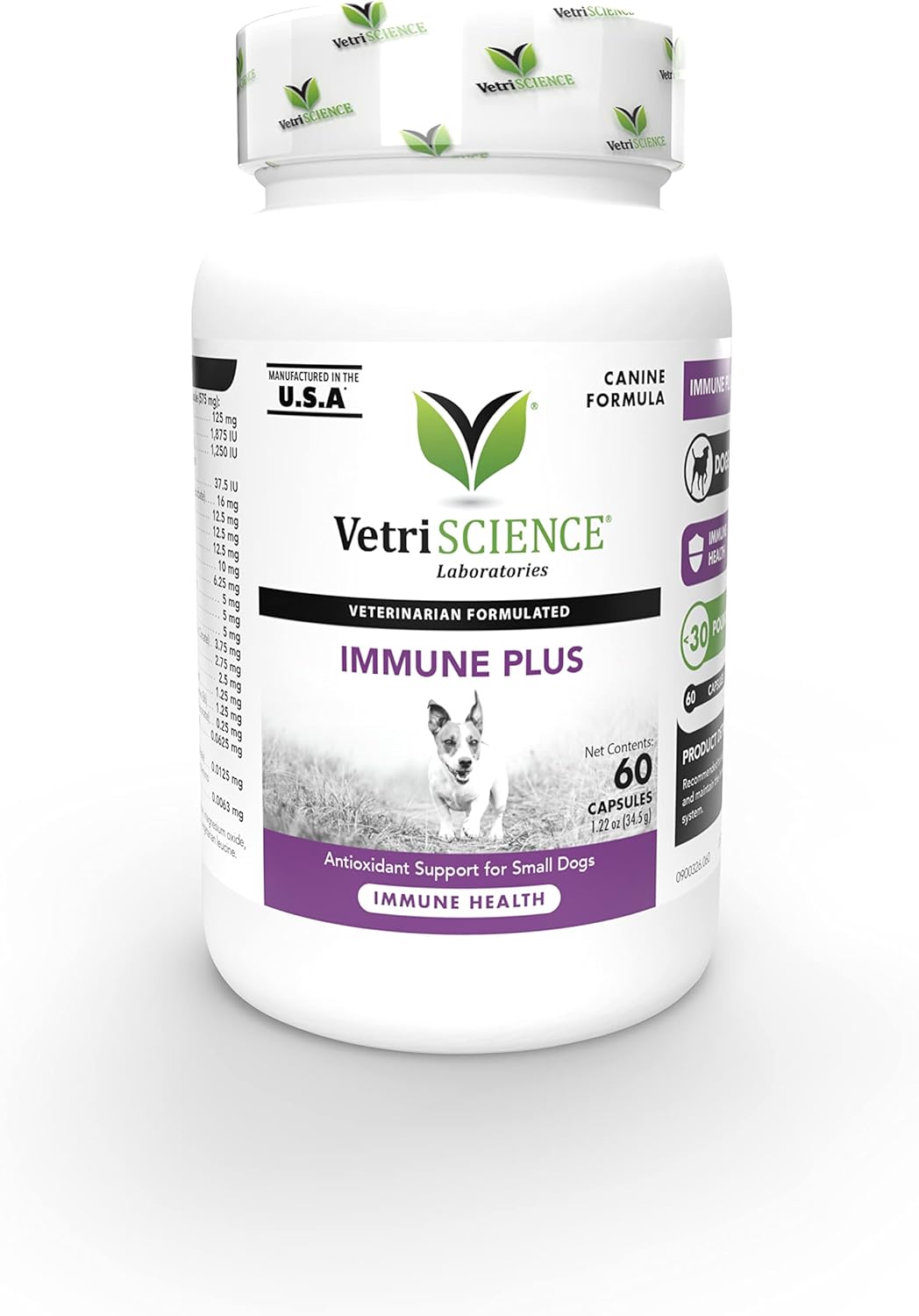 VetriScience Immunity Health Easy-Open Capsules 60 Capsulas